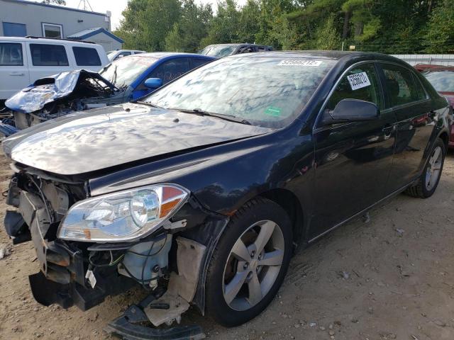1G1ZC5E1XBF123889 - 2011 CHEVROLET MALIBU 1LT 黑色 照片 2