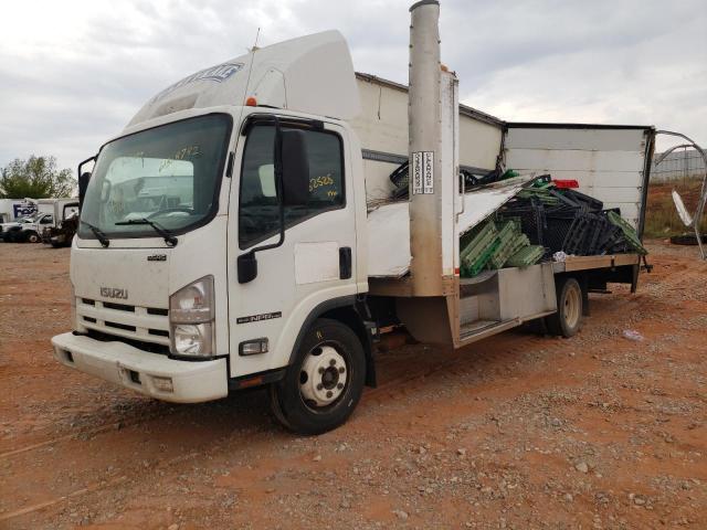 54DC4W1B3FS807299 - 2015 ISUZU NPR HD WHITE photo 2