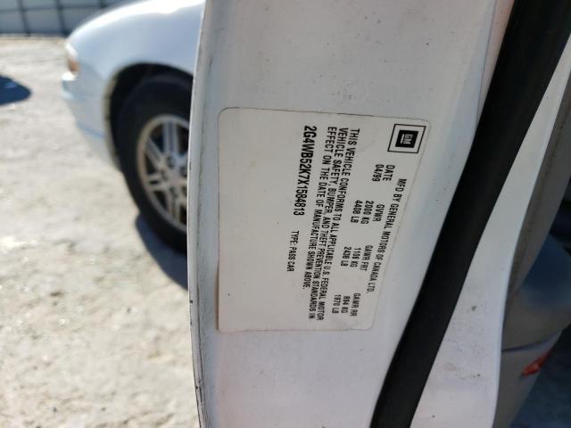 2G4WB52K7X1584813 - 1999 BUICK REGAL LS 白色 照片 10