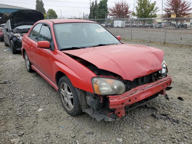 JF1GD66575H505475 - 2005 SUBARU IMPREZA RS RED photo 1