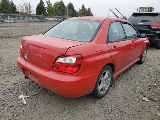 JF1GD66575H505475 - 2005 SUBARU IMPREZA RS RED photo 4