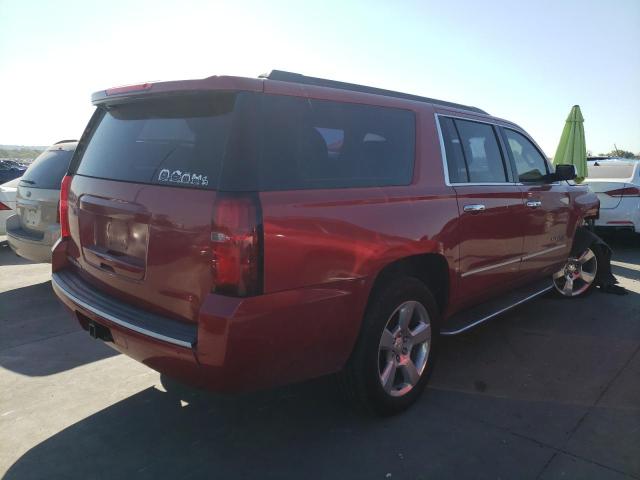 1GNSK5EC2FR643075 - 2015 CHEVROLET SUBURBAN K RED photo 4