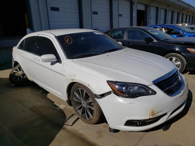 1C3CCBBG5EN108199 - 2014 CHRYSLER 200 TOURIN WHITE photo 1