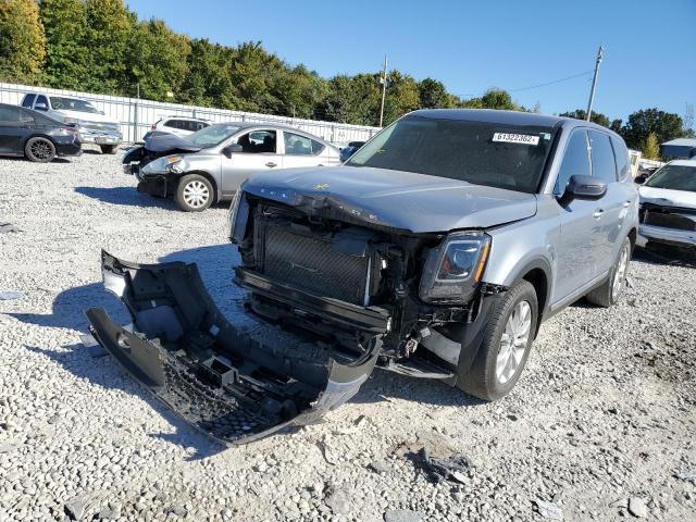 5XYP24HC2MG121336 - 2021 KIA TELLURIDE CHARCOAL photo 2