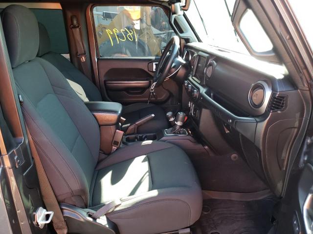 1C4HJXAG3MW579007 - 2021 JEEP WRANGLER S CHARCOAL photo 5