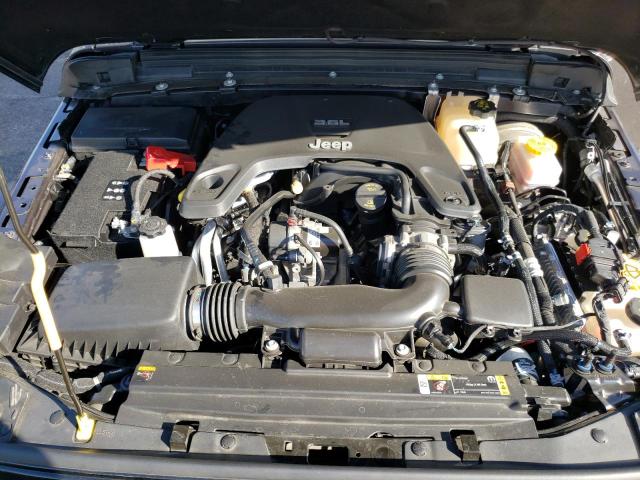 1C4HJXAG3MW579007 - 2021 JEEP WRANGLER S CHARCOAL photo 7