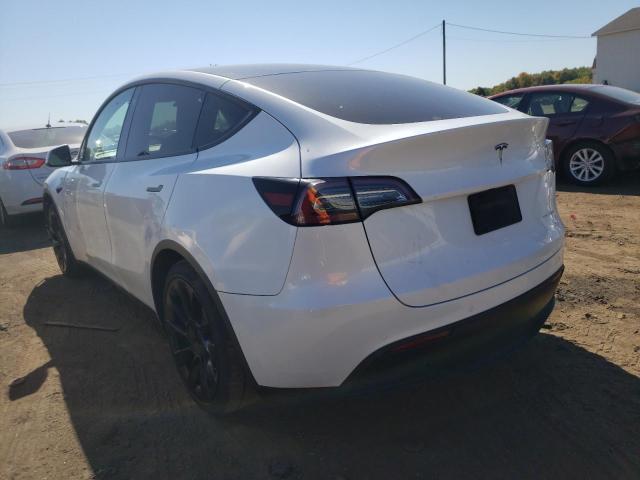 5YJYGDEE9LF014284 - 2020 TESLA MODEL Y أبيض صورة 3
