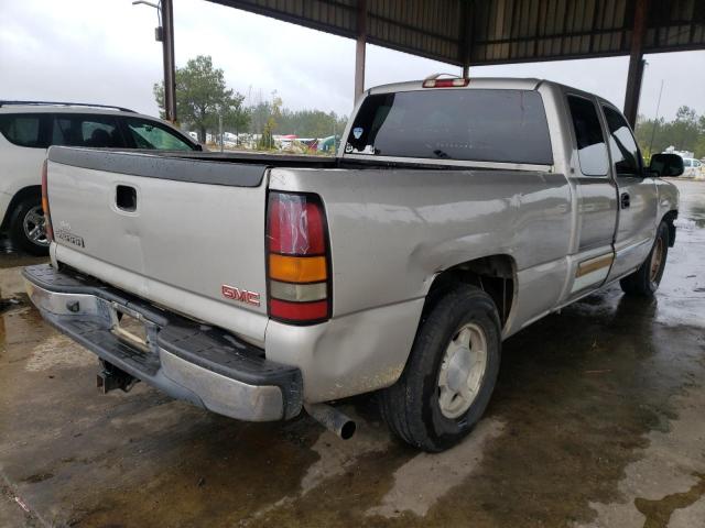 2GTEC19TX41239372 - 2004 GMC SIERRA BEIGE photo 4