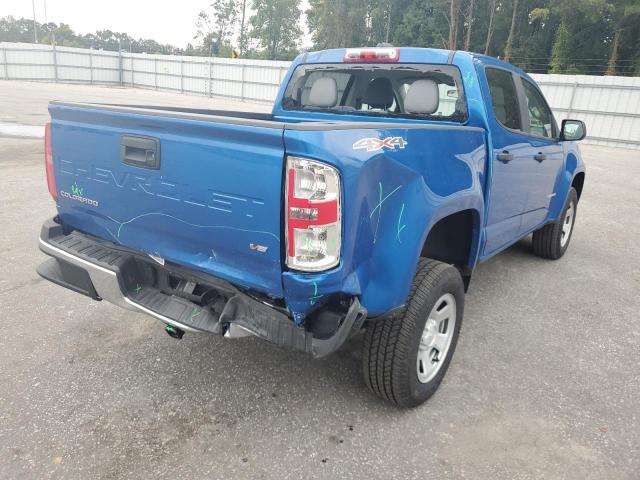 1GCGTBEN6N1117296 - 2022 CHEVROLET COLORADO BLUE photo 9