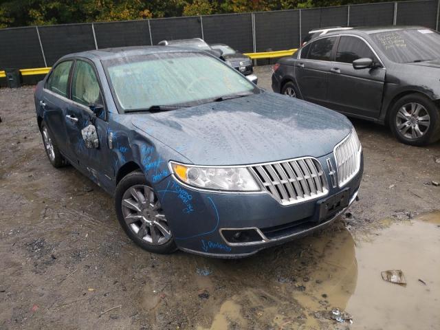 3LNDL2L33BR756351 - 2011 LINCOLN MKZ HYBRID BLUE photo 9