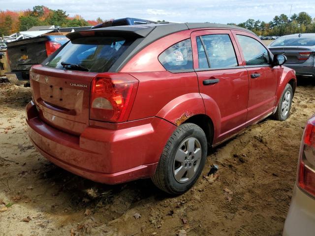 1B3HB28A49D117724 - 2009 DODGE CALIBER SE RED photo 4