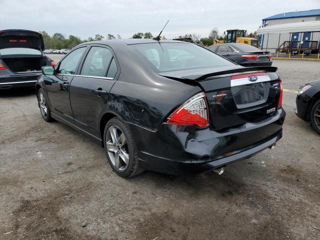 3FAHP0DC4AR315345 - 2010 FORD FUSION SPO BLACK photo 3