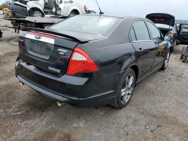 3FAHP0DC4AR315345 - 2010 FORD FUSION SPO BLACK photo 4