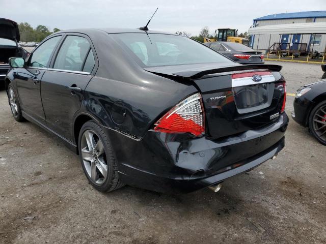 3FAHP0DC4AR315345 - 2010 FORD FUSION SPO BLACK photo 9