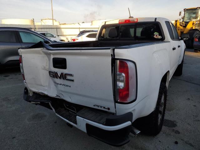 1GTP6FE16M1121214 - 2021 GMC CANYON AT4 WHITE photo 4