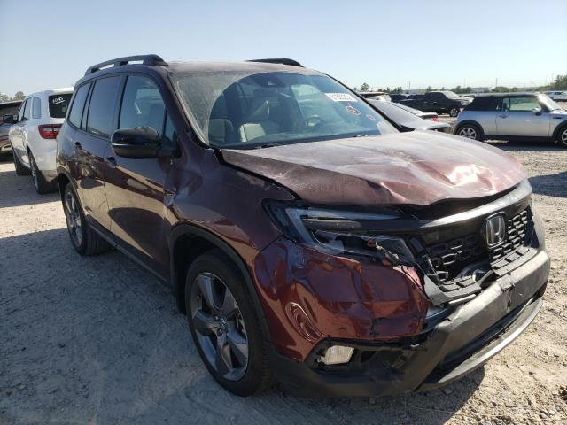 5FNYF7H91LB000835 - 2020 HONDA PASSPORT T MAROON photo 1