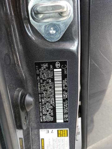 JTDKARFPXH3018322 - 2017 TOYOTA PRIUS PRIM 石墨色 照片 10
