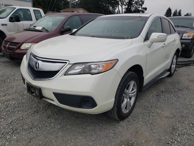 5J8TB3H31FL005885 - 2015 ACURA RDX WHITE photo 2