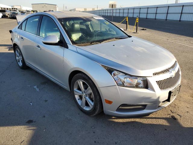 1G1PE5SB4E7372993 - 2014 CHEVROLET CRUZE SILVER photo 1