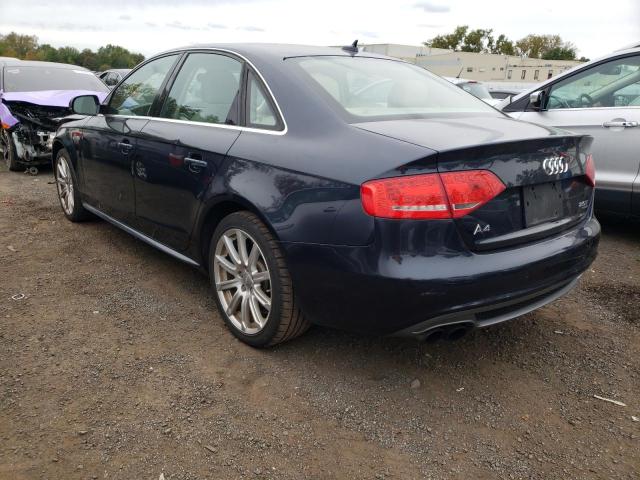 WAUKFAFL8CN021505 - 2012 AUDI A4 PRESTIG BLUE photo 3