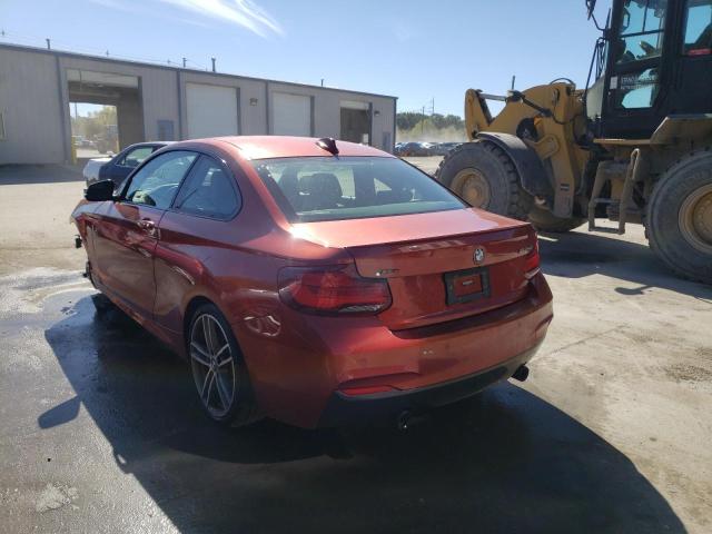 WBA2J7C06L7E70619 - 2020 BMW M240XI ORANGE photo 3