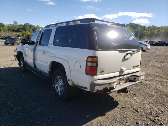 3GNFK16T64G122351 - 2004 CHEVROLET SUBURBAN K WHITE photo 3