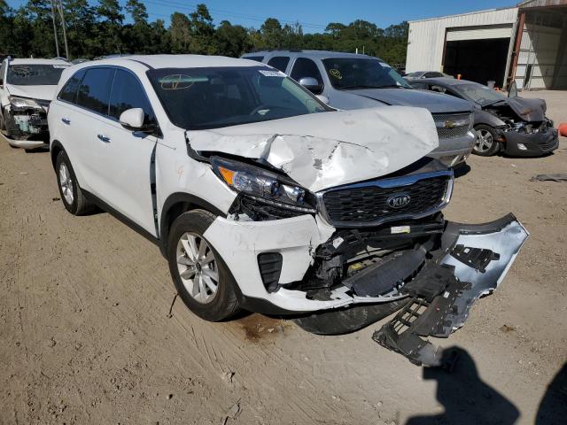 5XYPG4A36LG680737 - 2020 KIA SORENTO L WHITE photo 1