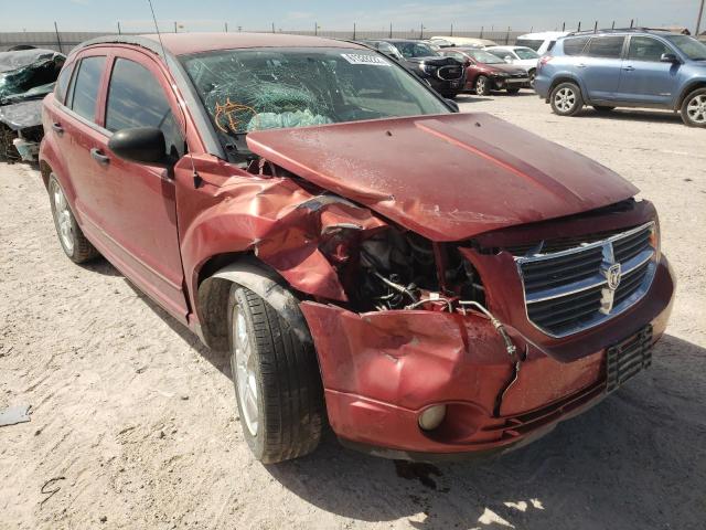 1B3HB48B98D621317 - 2008 DODGE CALIBER SX RED photo 1