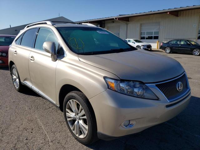 JTJBC1BA4C2434150 - 2012 LEXUS RX 450 TAN photo 1