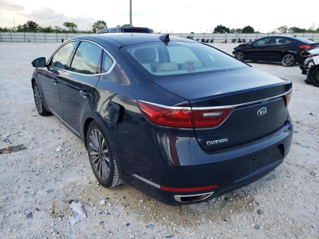 KNALB4J18H5041364 - 2017 KIA CADENZA PR GRAY photo 3