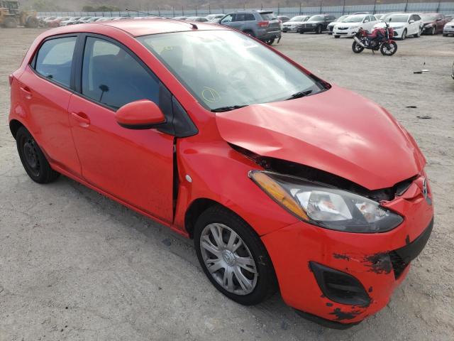 JM1DE1KY0E0178204 - 2014 MAZDA MAZDA2 SPO RED photo 1