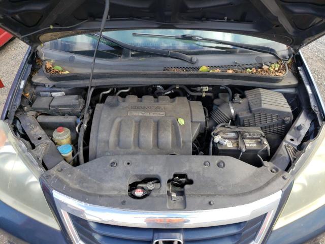 5FNRL3H2XAB106108 - 2010 HONDA ODYSSEY LX BLUE photo 7