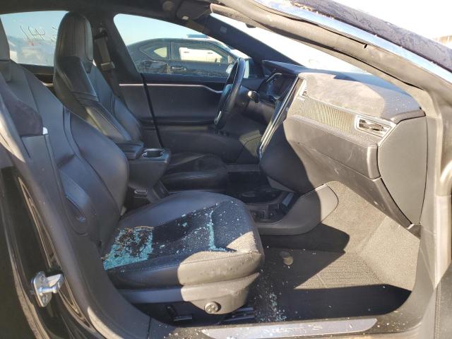 5YJSA1E48FF103068 - 2015 TESLA MODEL S Սև լուսանկար 5