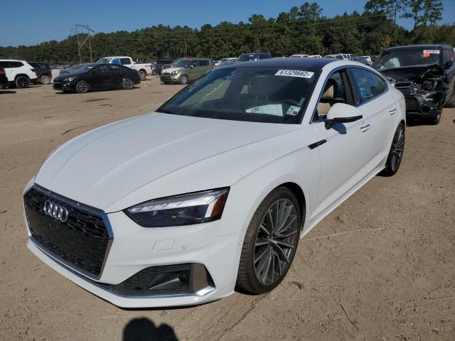 WAUBNCF56LA016889 - 2020 AUDI A5 PRESTIG WHITE photo 2