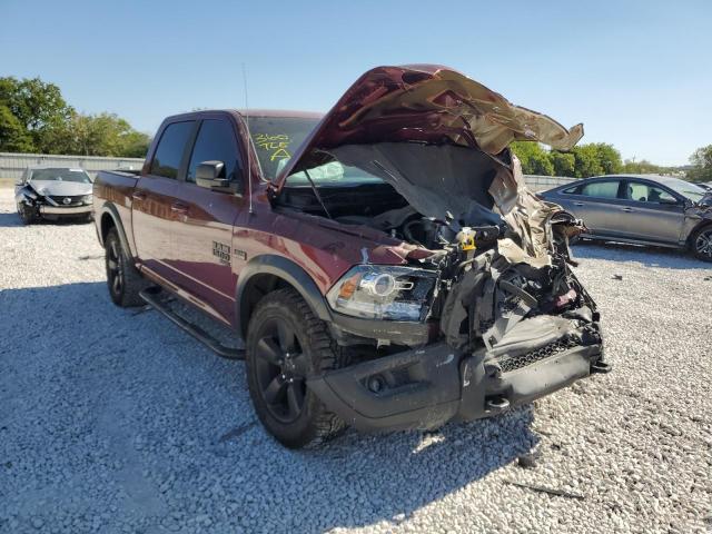 1C6RR6LT4KS673166 - 2019 RAM 1500 CLASS MAROON photo 1