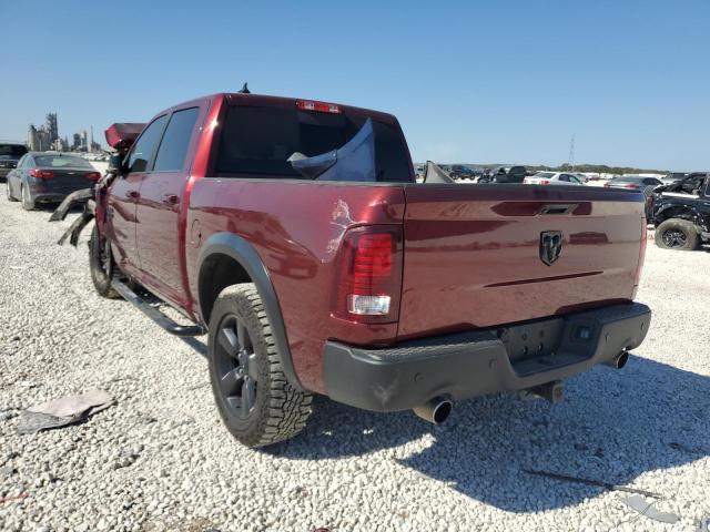 1C6RR6LT4KS673166 - 2019 RAM 1500 CLASS MAROON photo 3