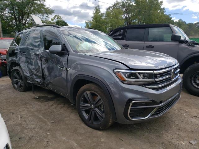 1V2PR2CA3MC524458 - 2021 VOLKSWAGEN ATLAS SE GRAY photo 1