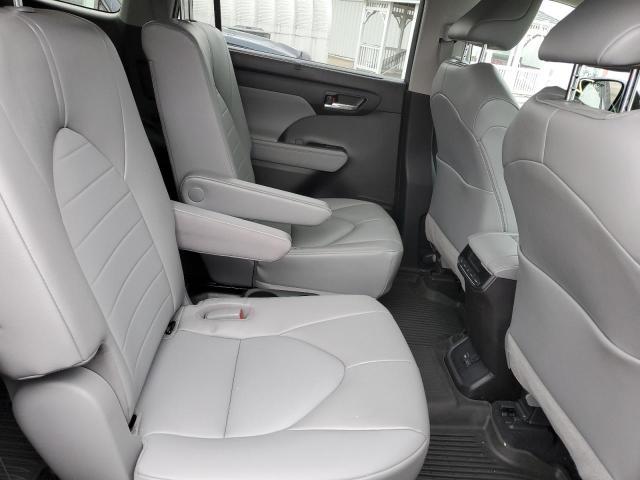 5TDGZRBH3NS575029 - 2022 TOYOTA HIGHLANDER BLACK photo 6