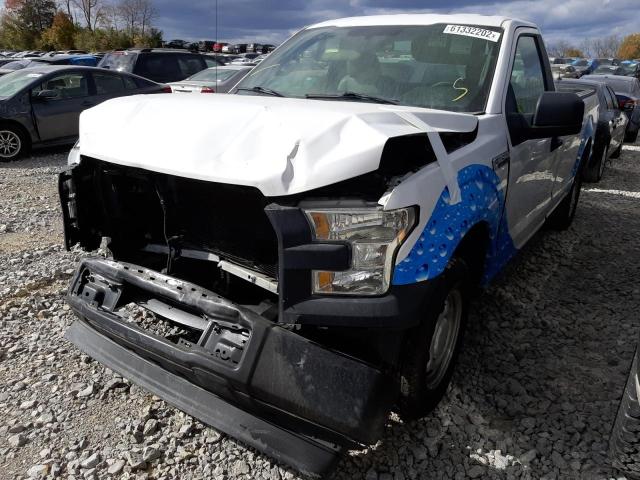 1FTMF1C87HKC03068 - 2017 FORD F150 WHITE photo 2