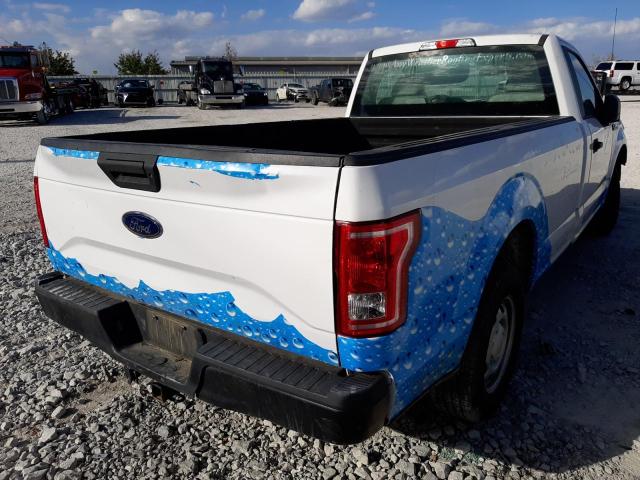 1FTMF1C87HKC03068 - 2017 FORD F150 WHITE photo 4