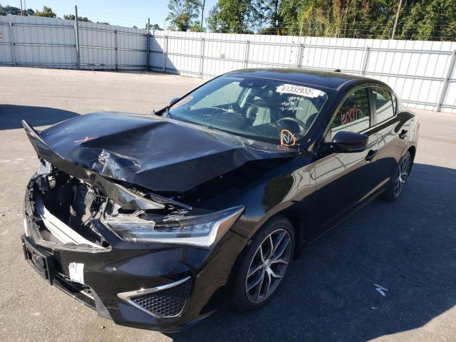 19UDE2F79KA006381 - 2019 ACURA ILX PREMIU BLACK photo 2