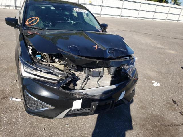 19UDE2F79KA006381 - 2019 ACURA ILX PREMIU BLACK photo 9