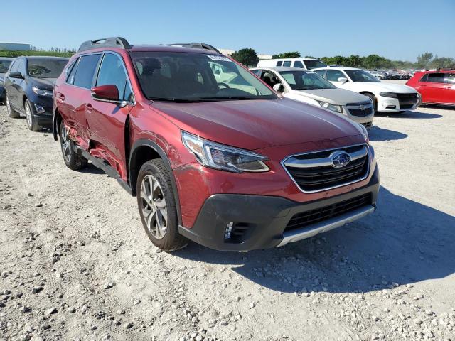 4S4BTANC5N3110813 - 2022 SUBARU OUTBACK LI RED photo 9