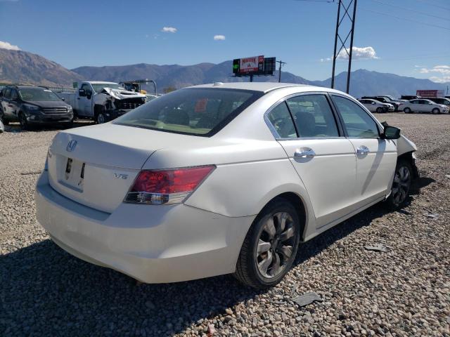 1HGCP36858A039794 - 2008 HONDA ACCORD EXL WHITE photo 4