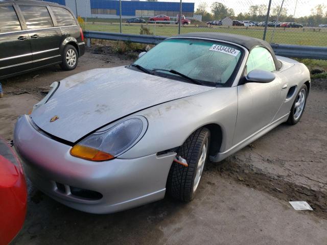 WP0CA2985VS621101 - 1997 PORSCHE BOXSTER SILVER photo 2