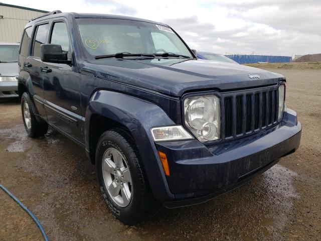 1J8GN28K48W201158 - 2008 JEEP LIBERTY SP BLUE photo 1