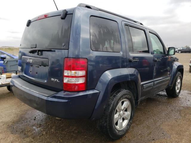 1J8GN28K48W201158 - 2008 JEEP LIBERTY SP BLUE photo 4