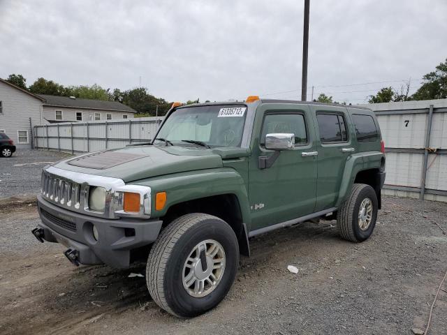 5GTDN136868133830 - 2006 HUMMER H3 GREEN photo 2