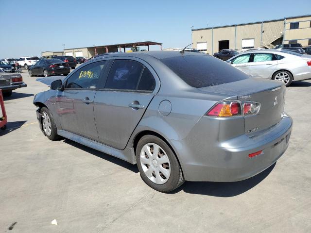 JA32U2FU7FU011466 - 2015 MITSUBISHI LANCER ES GRAY photo 3