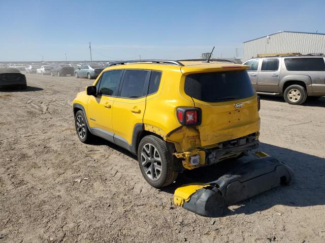 ZACCJABT7GPD97895 - 2016 JEEP RENEGADE L YELLOW photo 3